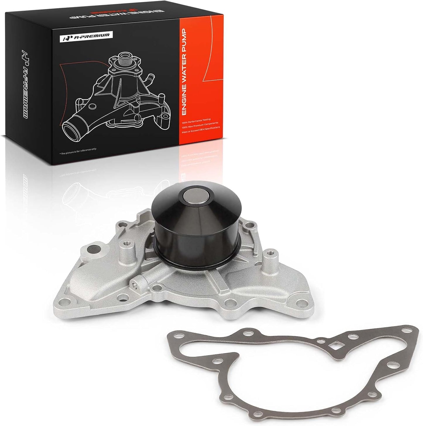 A-Premium Engine Water Pump with Gasket Compatible with Kia Sorento 2003 2004 2005 2006 V6 3.5L Petrol RD12