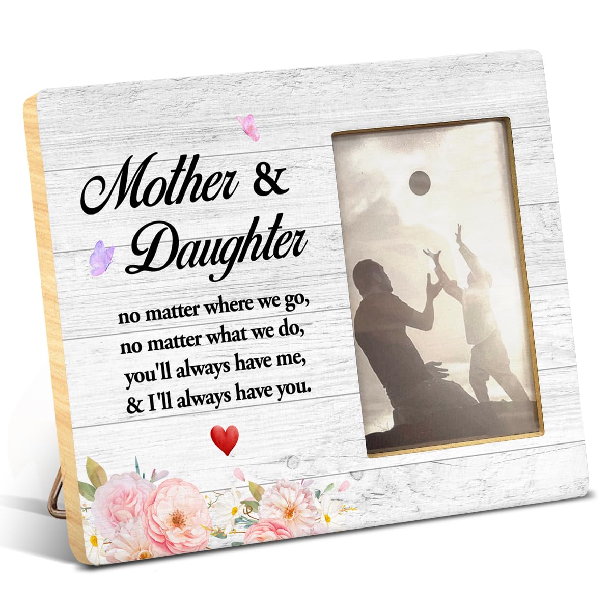 Yuzi-n Memorial Gifts for Loss of Brother Sympathy Wood Picture Frame | Remembrance Brothers Gifts, Memorial Picture Frame for 4x6 Inches Photo BST326H