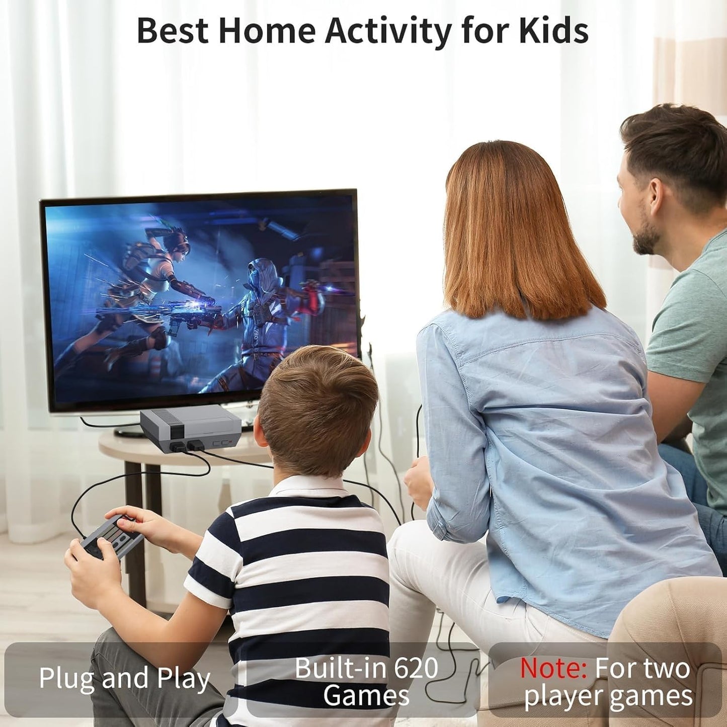 Wireless Entertainment System 2.4g Wireless GamePad built-in 620 classic games 88