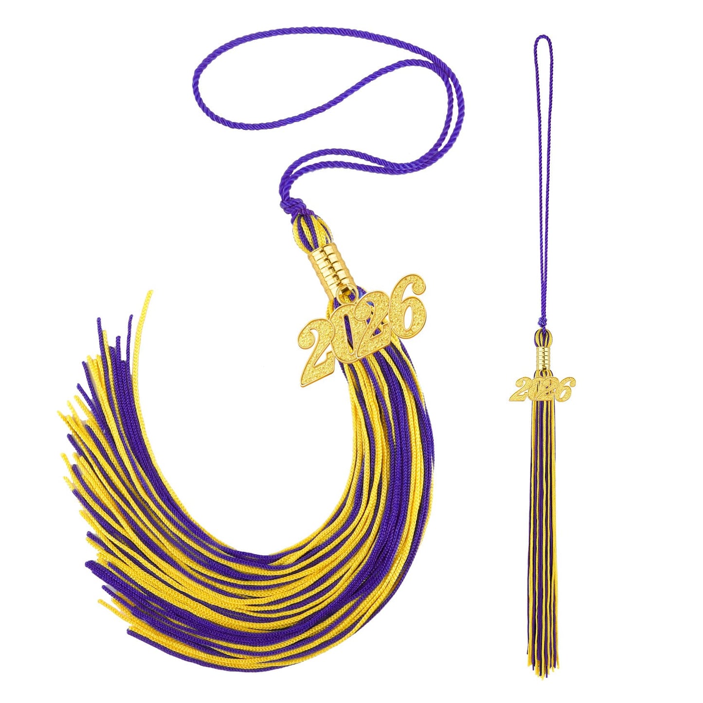 2026 Tassel Graduation 2 Pcs, 2026 Tassel Charm, Green Tassels, Graduation Cap Tassels 2026, Grad Cap Accessories for Graduate Hat Ceremonies Memorial Graduations Decorations BST220