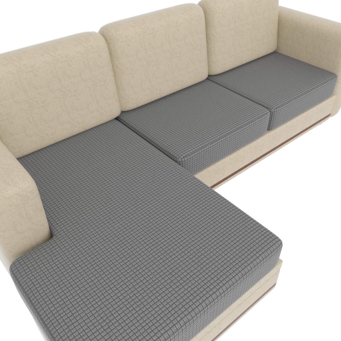 Stretch Couch Cushion Covers for Individual Sofa Seat Cushion,Washable Slipcover for Chair Loveseat Sofa,Furniture Protector Cushion Sofa Cover(Backrest or Seat) BST326H