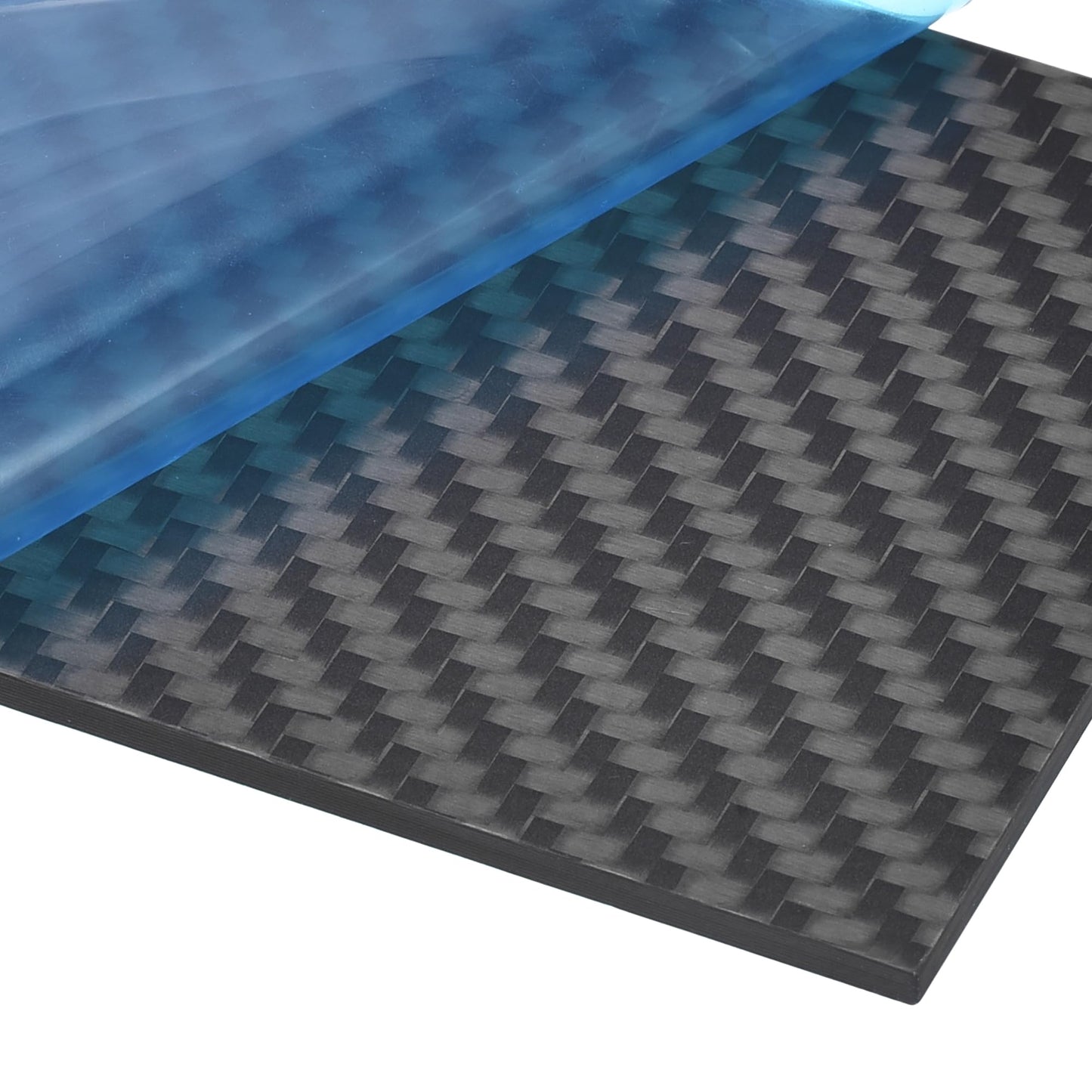 uxcell Carbon Fiber Plate Panel Sheets 250mm x 200mm x 0.5mm Laminate Plate Carbon Fiber Board (Plain Glossy) WN420