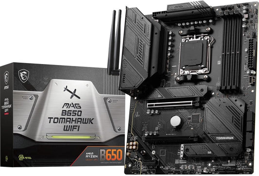 MSI MAG B650 Tomahawk WiFi Gaming Motherboard (AMD Ryzen 9000/8000/7000 Series Processors 36