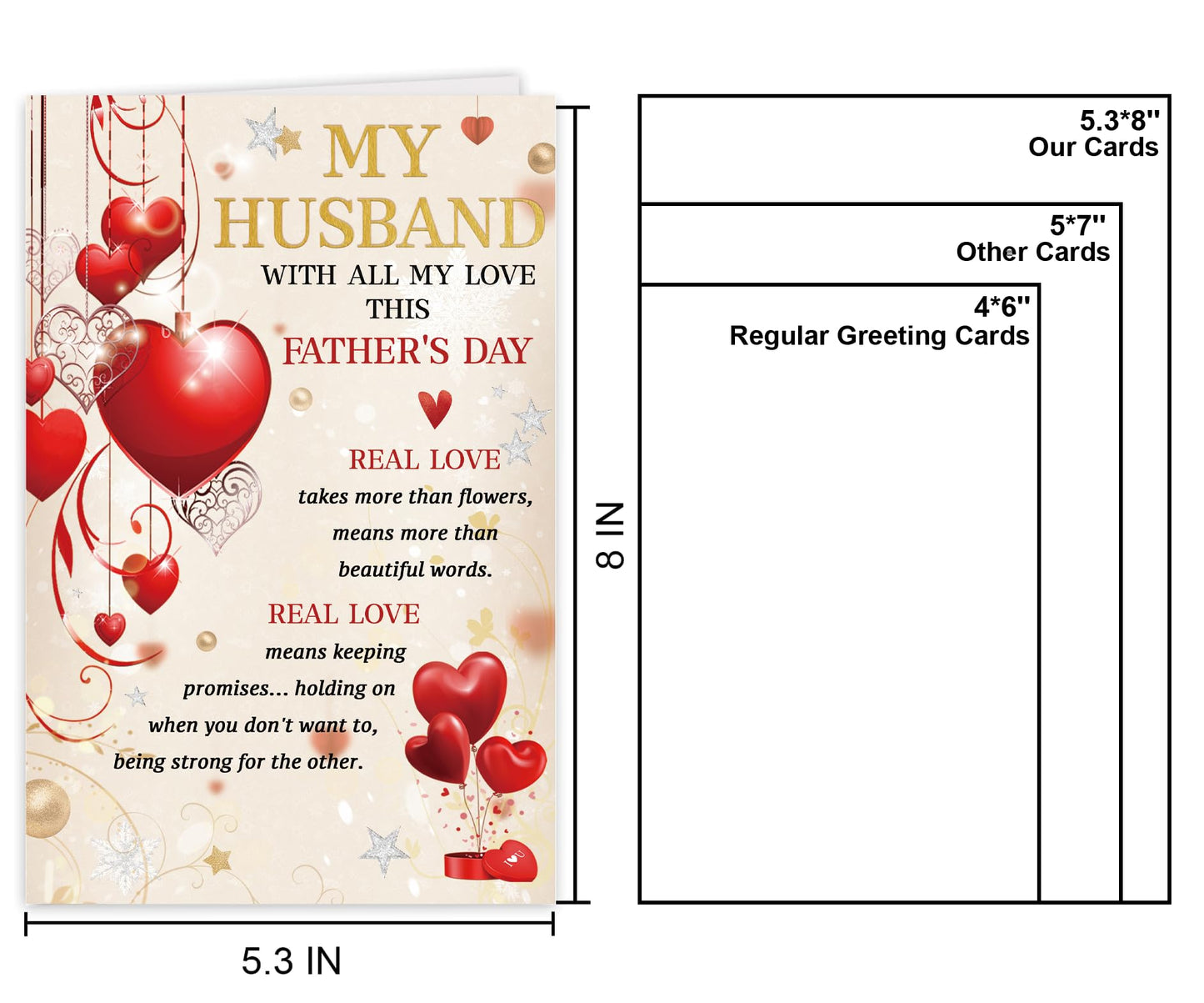 Funny Fathers Day Card for Dad Daddy Bonus Dad, Cute Cards for Fathers Day, Father's Day Cards from Son Daughter, Father's Day Cards Gift For Men Him BST202