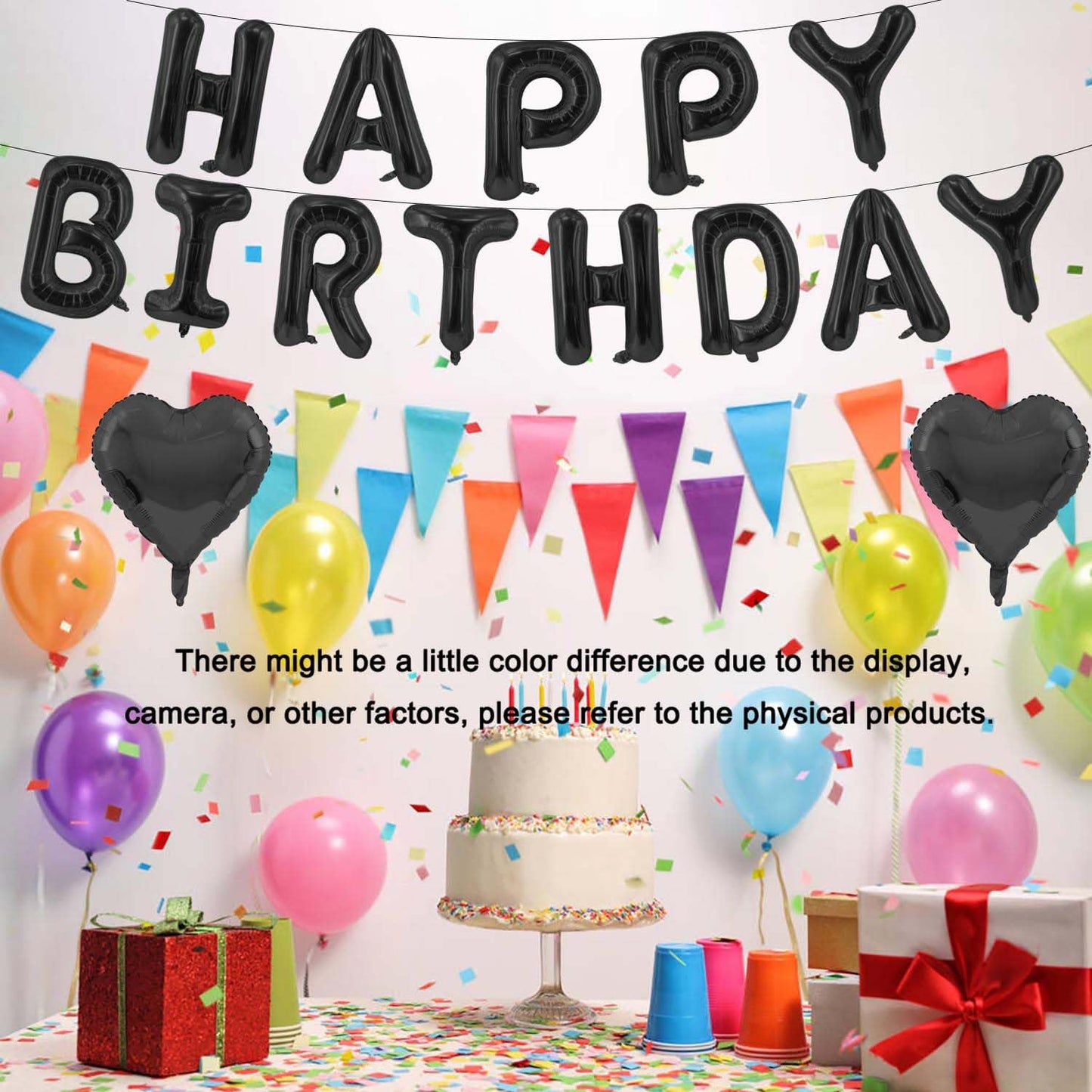 Green Happy Birthday Balloons Banner Foil Balloons Letters Banner Balloon for Green Themed Party Decoration Supplies Christmas Birthday Decoration Decor Ballons Arch Kits Party Balloon Set 15pcs BST326L