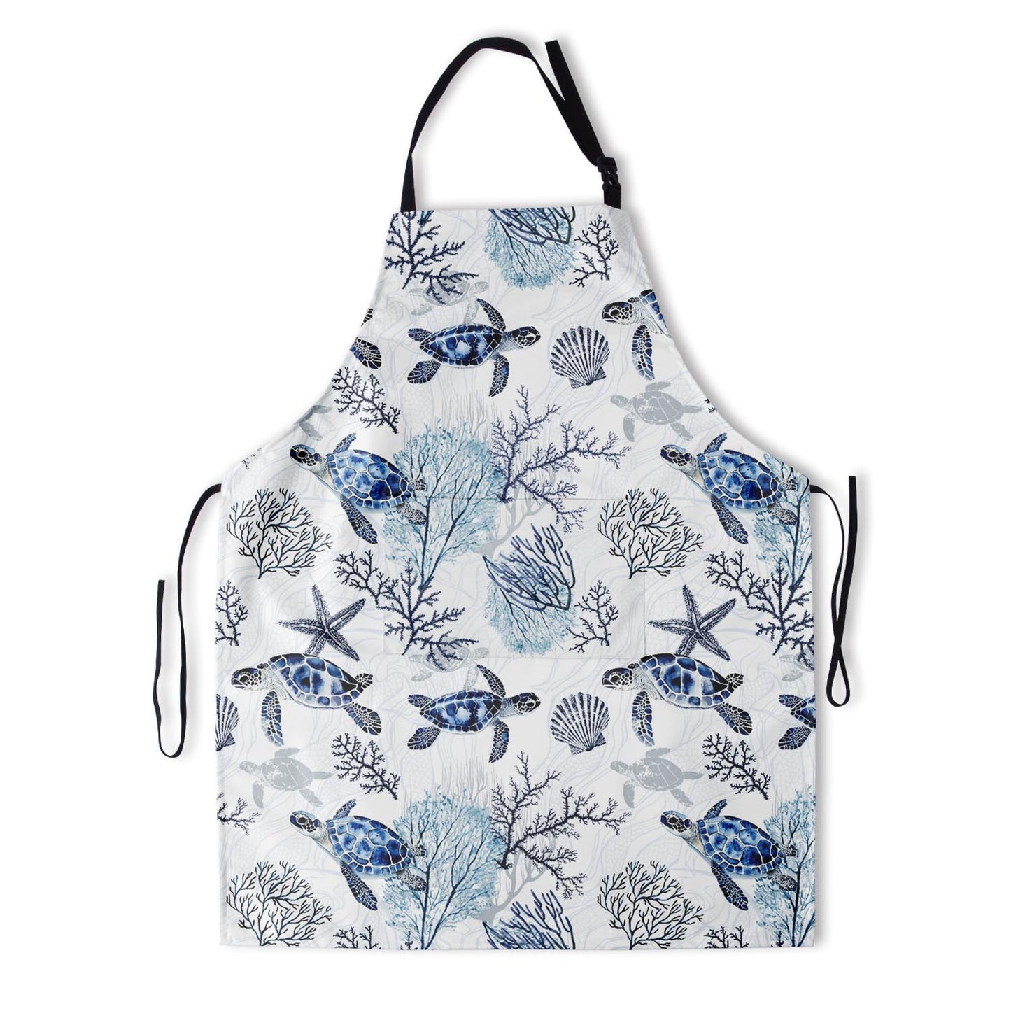 Giwawa Unisex Adult Apron Waterproof Stain Resistant Kitchen Cooking Apron with 2 Pockets for BBQ Grill Painting BST326H