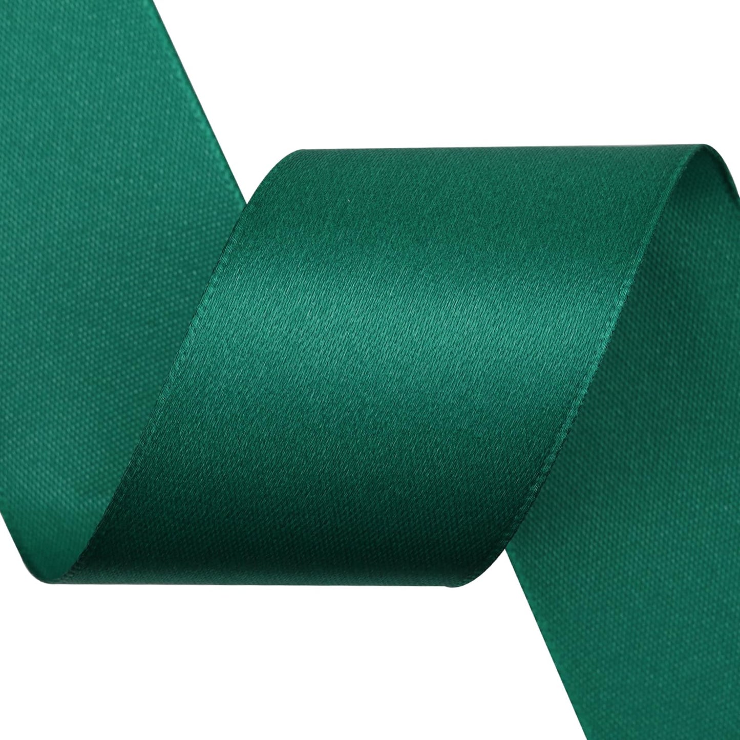 1-1/2 Inch Single Face Polyester Ribbon, 50 Yards Bulk Roll (Orange)–Wrinkle-Resistant Craft Ribbon for Gift Wrapping, Wedding Decor, DIY Projects BST220