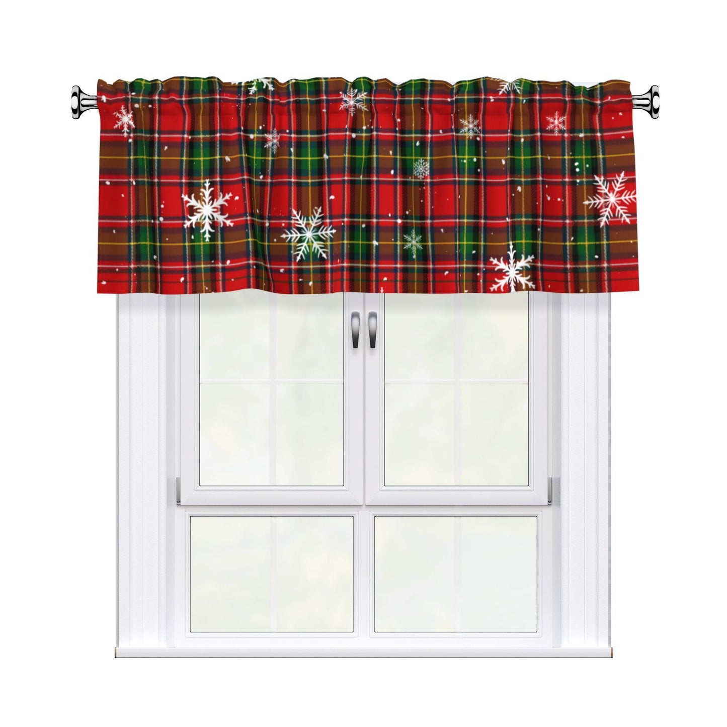 Easter Valances for Windows - Pink Spring Cafe Curtains Floral Bunny Short Curtains for Living Room Bathroom Bedroom Basement BST202