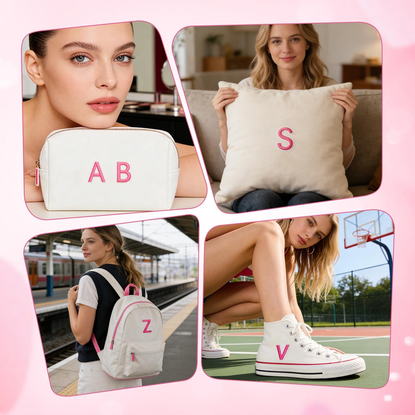 72Pcs Iron on Number and Letter Patches, Numbers 0-9, Letters A-Z Embroidered Applique Patches for Clothes, Skirts, Hats, Socks - Black BST220