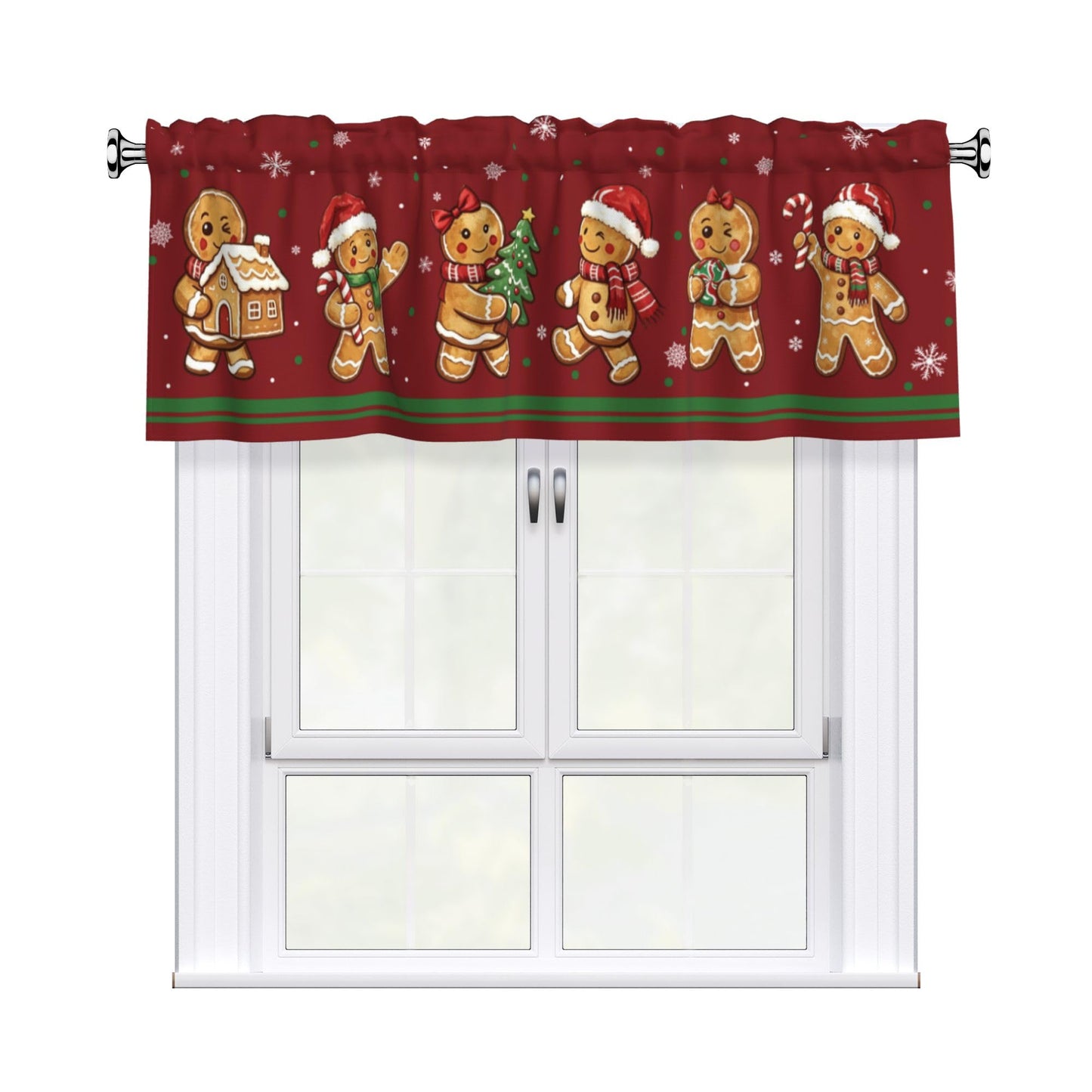 Easter Valances for Windows - Pink Spring Cafe Curtains Floral Bunny Short Curtains for Living Room Bathroom Bedroom Basement BST202
