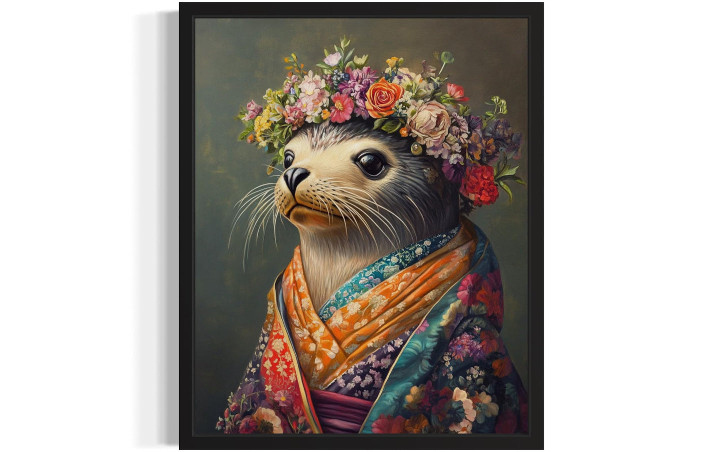 Sloth Unframed Wall Art Print Poster, Kimono Bathroom Dressing Room Decor Posters Prints for Restroom Home Picture Painting Artwork Gallery 5 (Sloth, 10"L x 8"W, Unframed) BST220
