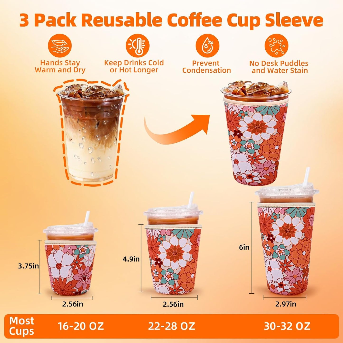 15Pcs Get Well Soon Gifts for Women, Care Package with 12oz Tumbler, 3-Pack Coffee Sleeves, Blanket & Flower, Gift Basket for Surgery Recovery, Birthday, Sympathy WN420