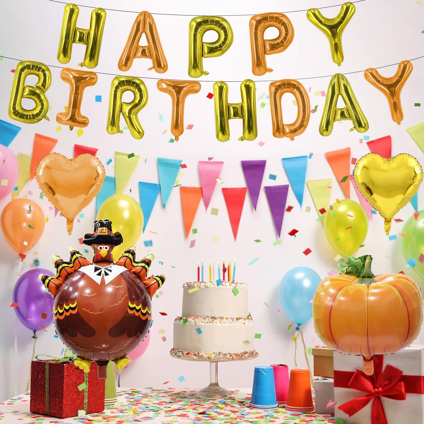 Green Happy Birthday Balloons Banner Foil Balloons Letters Banner Balloon for Green Themed Party Decoration Supplies Christmas Birthday Decoration Decor Ballons Arch Kits Party Balloon Set 15pcs BST326L