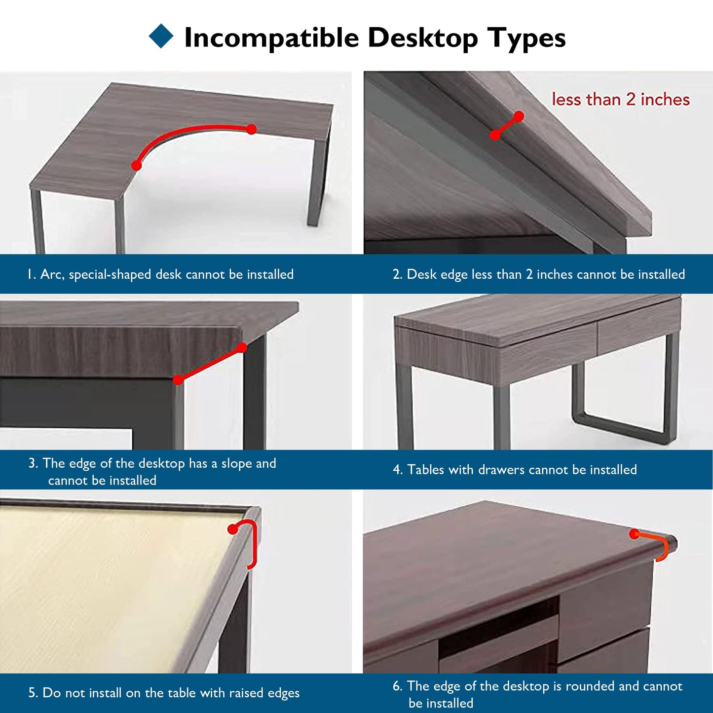 BONTEC Ergonomic Desk Extender Tray, 9.5"x9.1" Wrist Rest Shelf | 90°Foldable Elbow Support, Table Mount Arm, Clamp on Computer Arm Rest for Desk, Office & Home Use,Durable Easy to Install BST202
