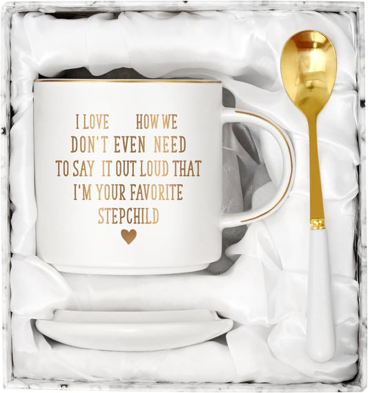 Cabtnca Step Mom Mothers Day Gifts, I’m Your Favorite Stepchild 47