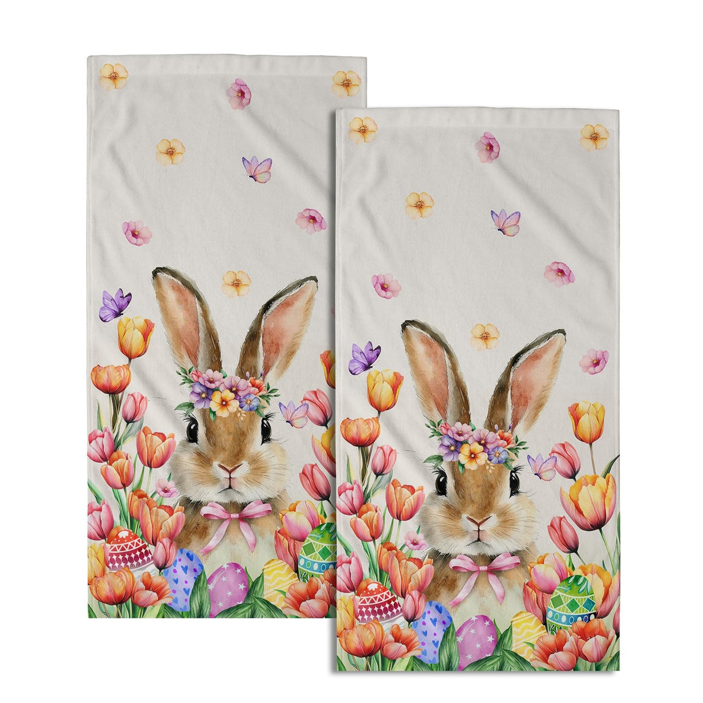 Imiss Coral Starfish Hand Towels for Bathroom，Nautical Coastal Seashell Guest Towels 14.4 x 28.3 Inch Set of 2 Soft Small Bath Towel Kitchen Dish Towels for Home Hotel Gym Spa BST220