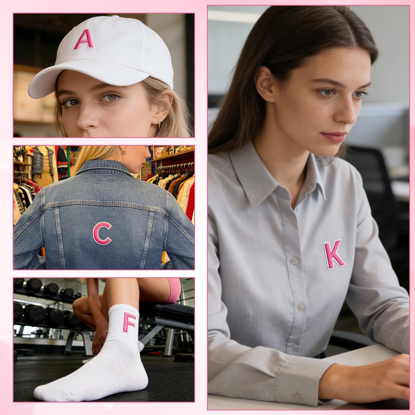 72Pcs Iron on Number and Letter Patches, Numbers 0-9, Letters A-Z Embroidered Applique Patches for Clothes, Skirts, Hats, Socks - Black BST220