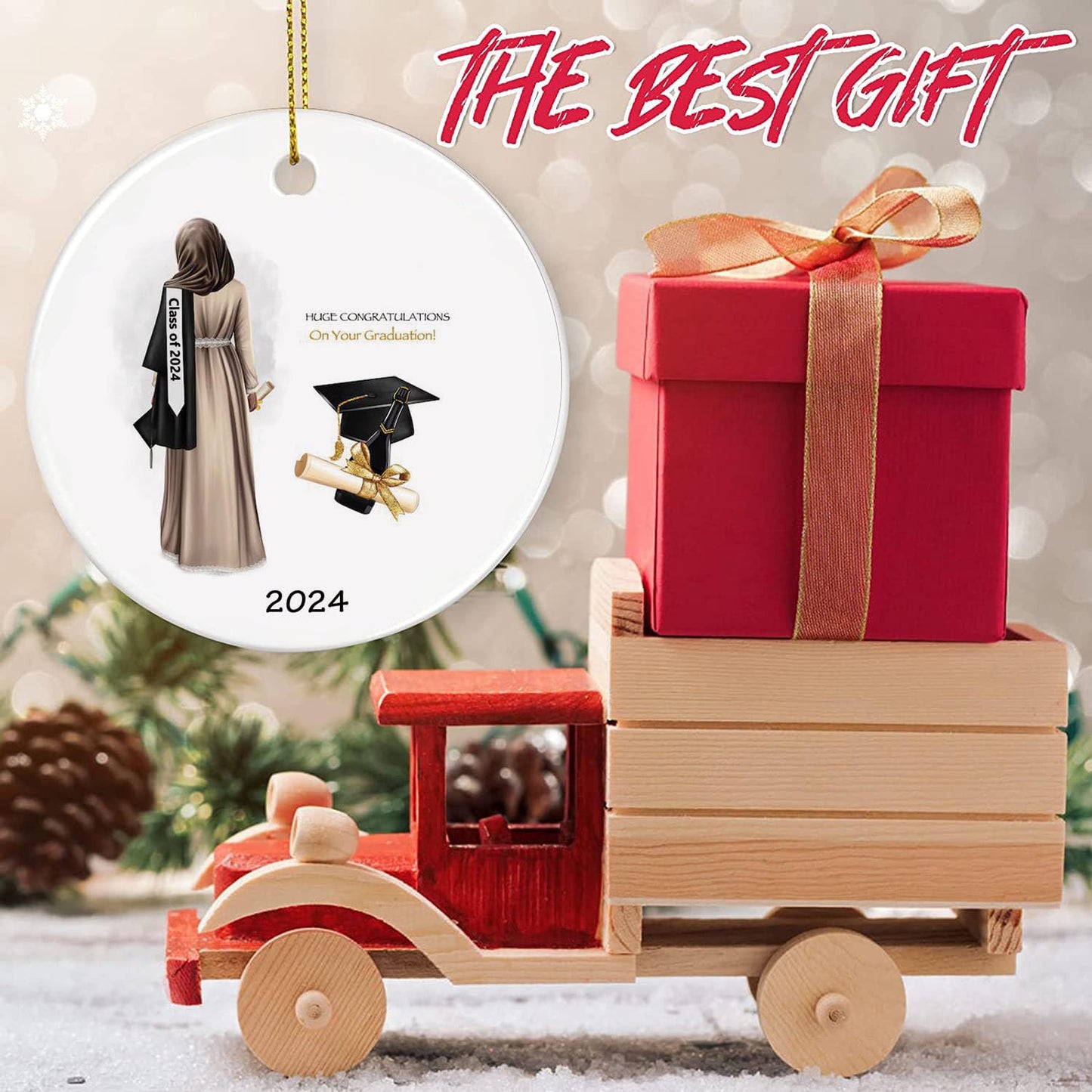 Happily Ever After - Christmas Ornament for Couples Till Death Do Us Part, for Newlyweds, Halloween Wedding Gift for Couple BST202