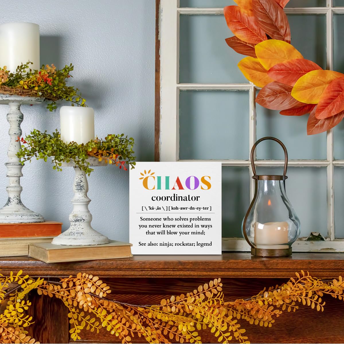 Inspirational Motivational Gifts Employee Appreciation Gifts Wood Box Sign | Daily Affirmations for Women, Little Reminders You are Enough Wooden Box Desk Decorative Sign for Office Desk Table Shelf BST202