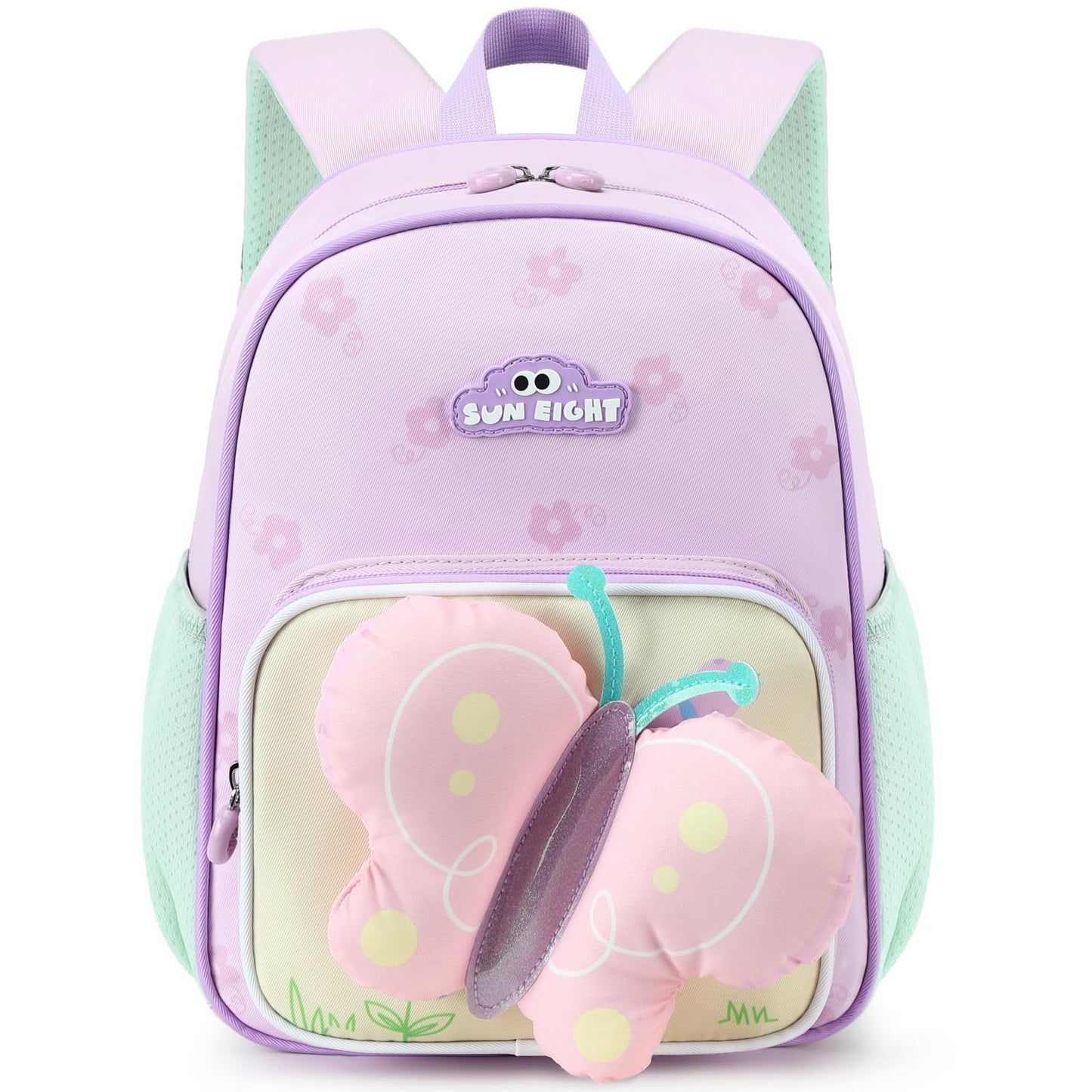 CAMTOP Cute Kids Toddler Backpack Small 3D Cartoon School Bookbags Age 1-3 Daycare Nursary Travel Bags (Butterfly-pink) BST326H