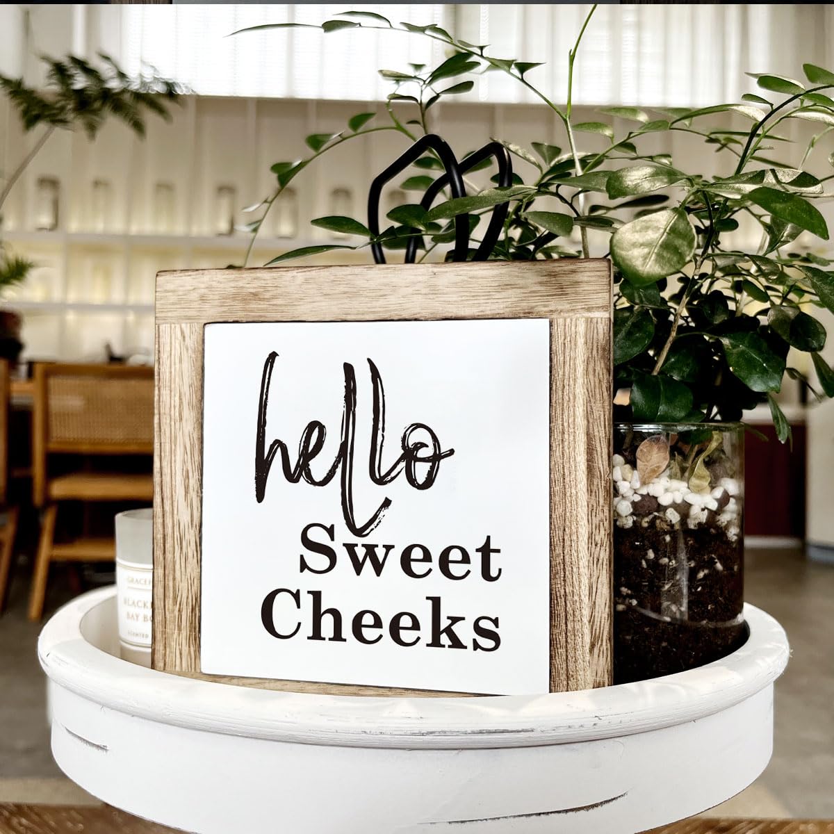Bathroom Decor, Funny Bathroom Decor, Flush the Toilet This is Not Show and Tell, Wooden Box Signs for Home Decor, Bathroom Decor Tabletop, Kids Bathroom Rules Sign Decor, Bathroom Box Sign B6-71 BST202