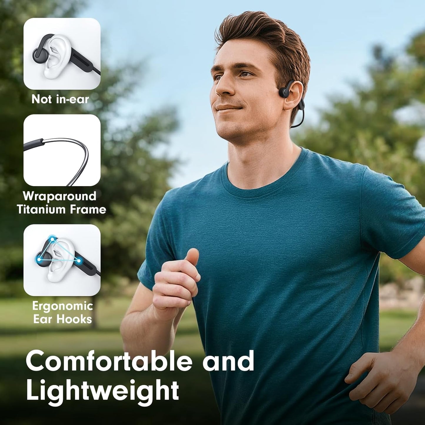 Qyzue Bone Conduction Headphones 90