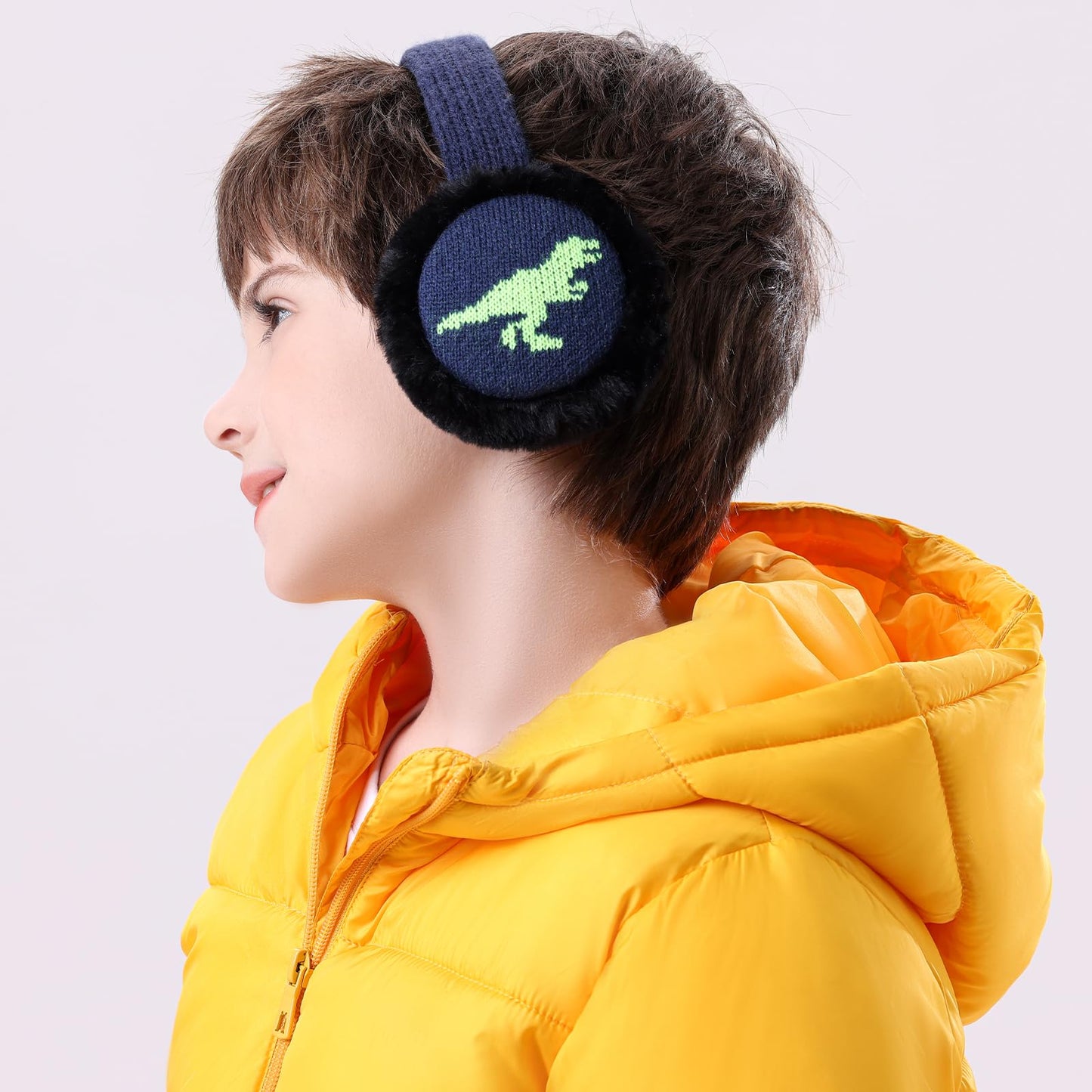 XIAOHAWANG Kids Boy Warm Earmuffs for Children Girl Winter Ear Muffs Cold Weather Ear Warmer