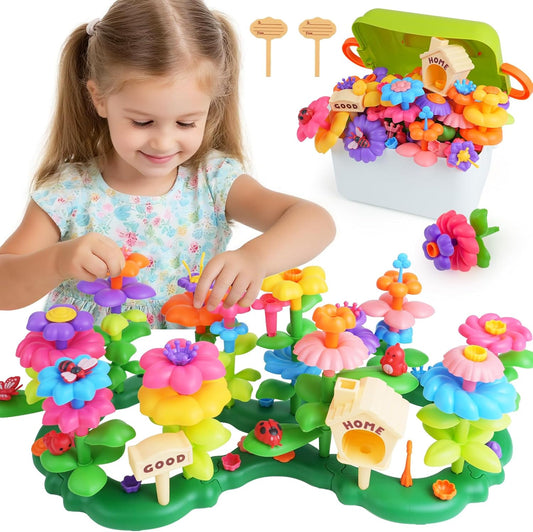 Gaitel Flower Garden Building Toys for 3-7 Year Old Girls 102