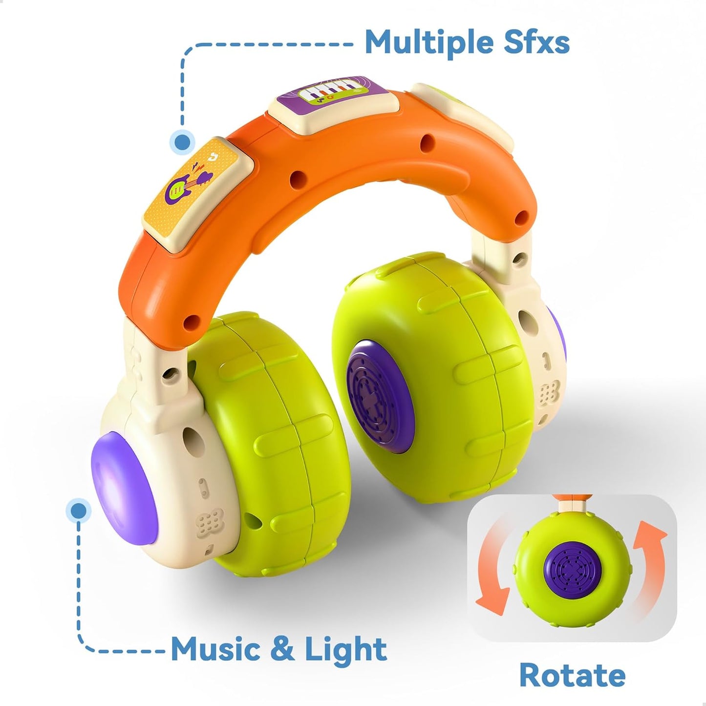 iPlayiLearn Baby's Tech Set Baby Musical Toy 6-12 Month 68