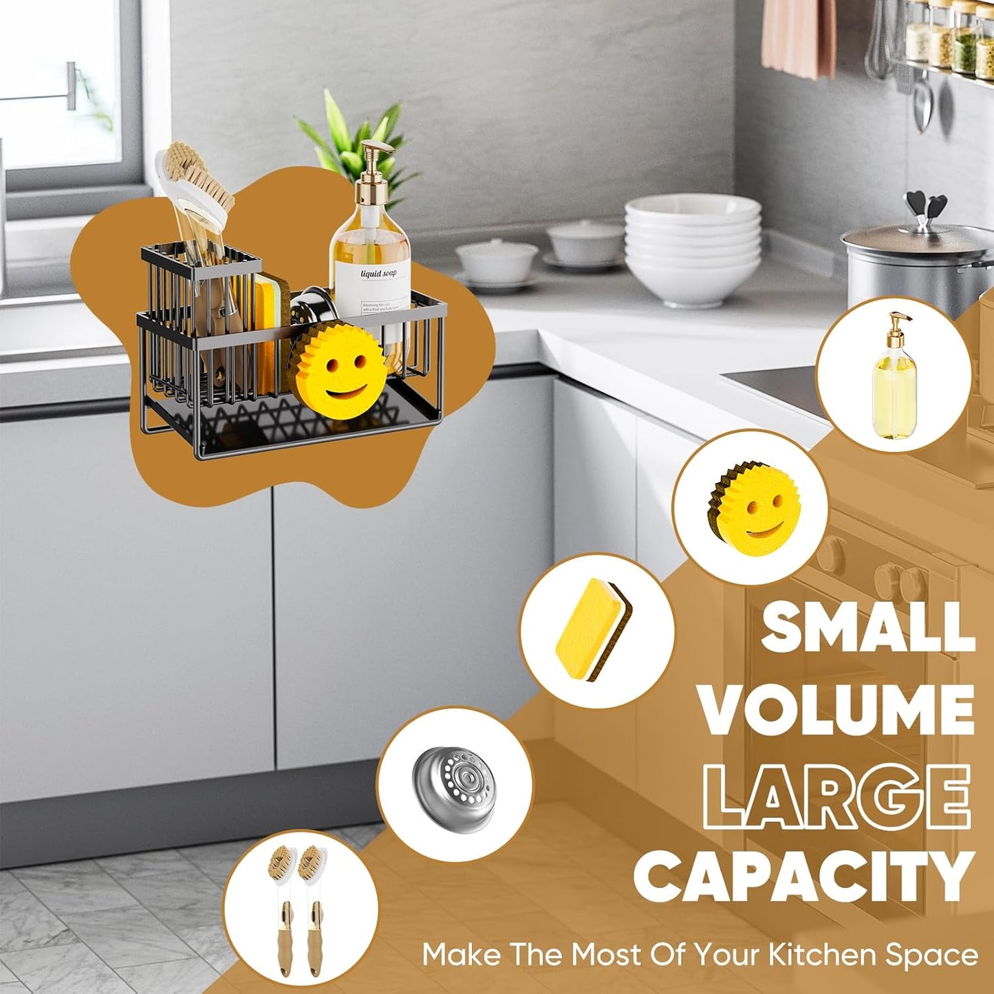 Corner Sink Organizer 99