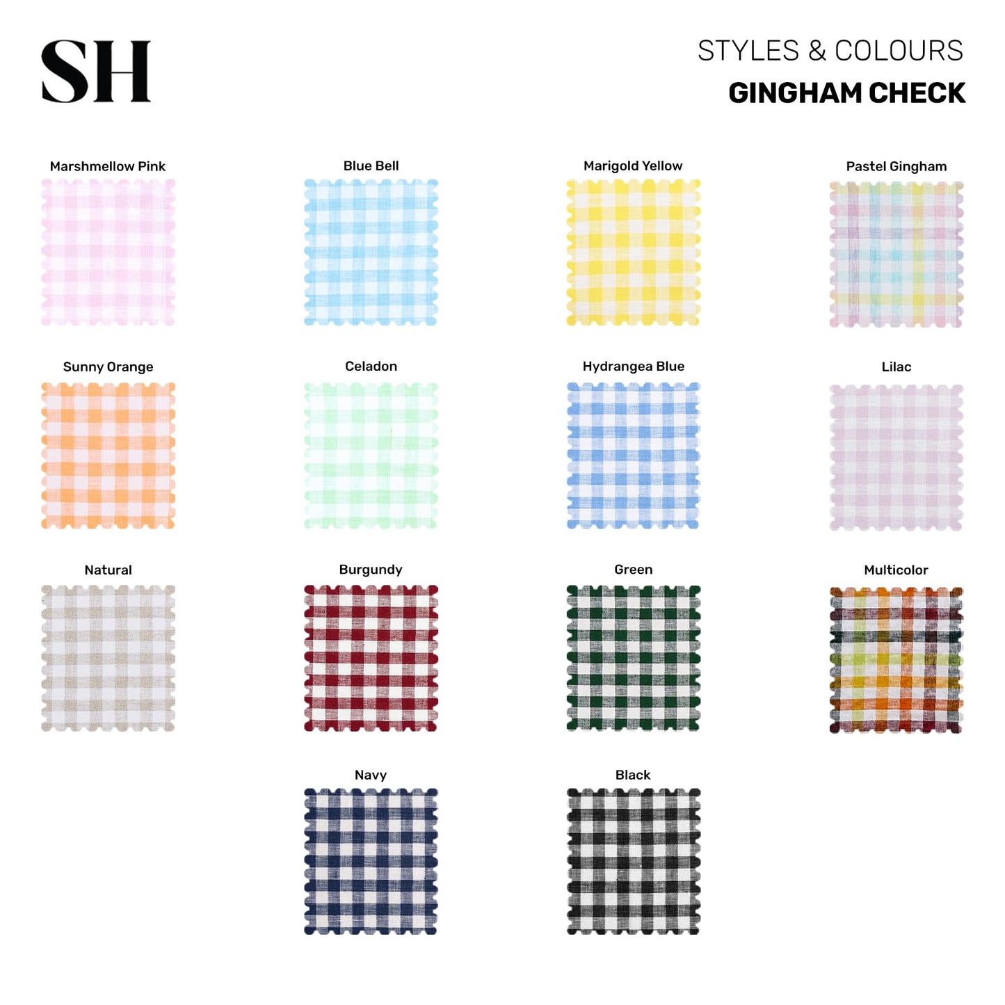 Solino Home 100% Linen Napkins Hydrangea Blue Check, 20 x 20 in, Set of 4 | Gingham Check Cloth Napkins for everyday meals, hosting and gifting; gingham checkered weave; Pure Linen; OEKO-TEX Certified BST326SOLH