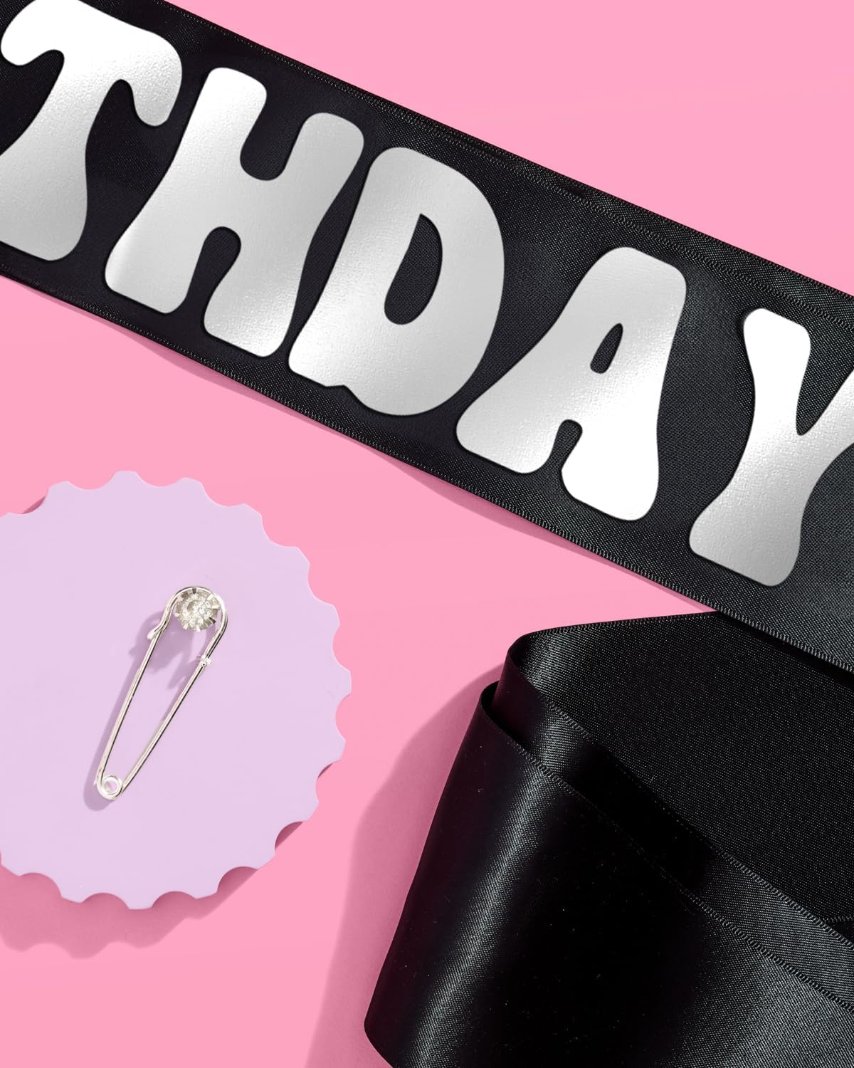 xo, Fetti Black Birthday Girl Sash | Groovy Bday Party Decorations, Silver Girl Party Favor, HBD Supplies, Birthday Queen Outfit, Finally 21, Cute Birthday Sash, 30th, 40th, 50th BST326L