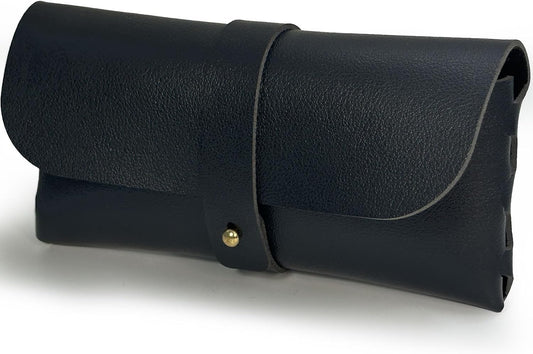 Glasses storage bag Travel sunglasses myopia glasses storage bag Fashion leather storage bag WN420
