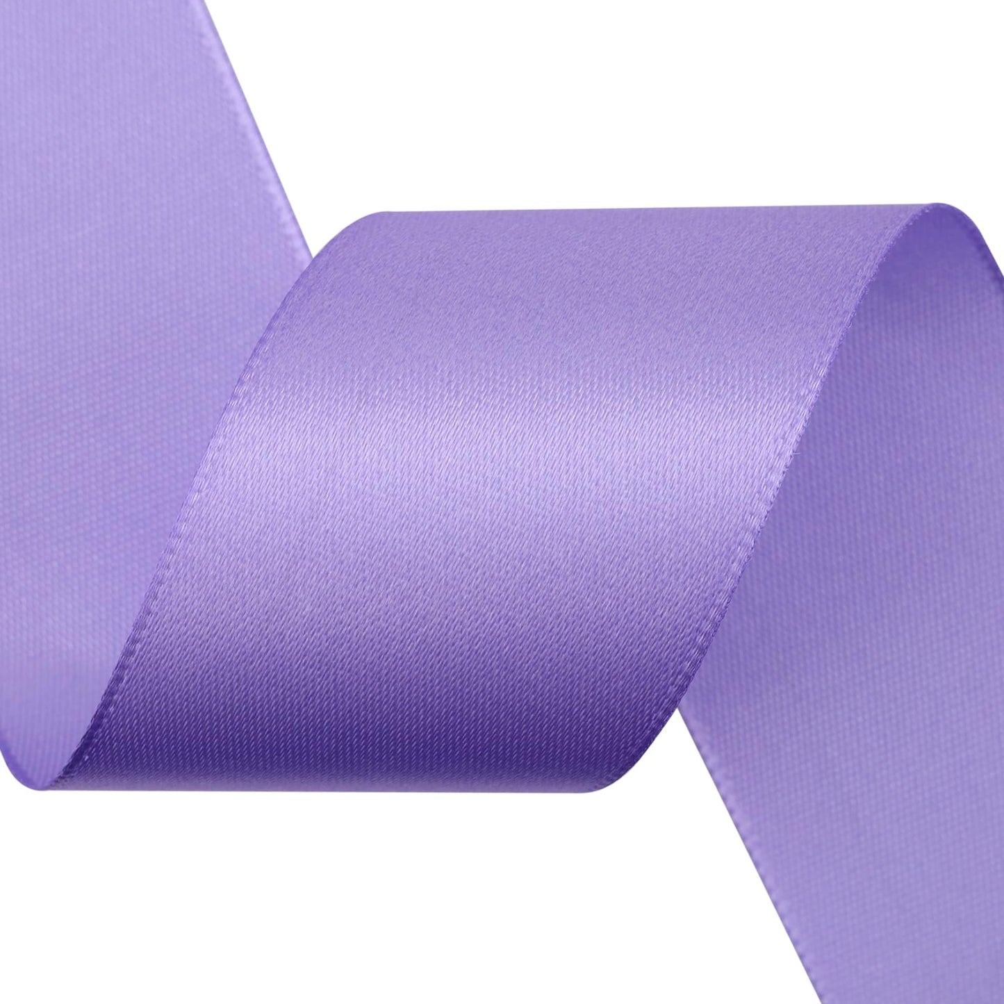 1-1/2 Inch Single Face Polyester Ribbon, 50 Yards Bulk Roll (Orange)–Wrinkle-Resistant Craft Ribbon for Gift Wrapping, Wedding Decor, DIY Projects BST220