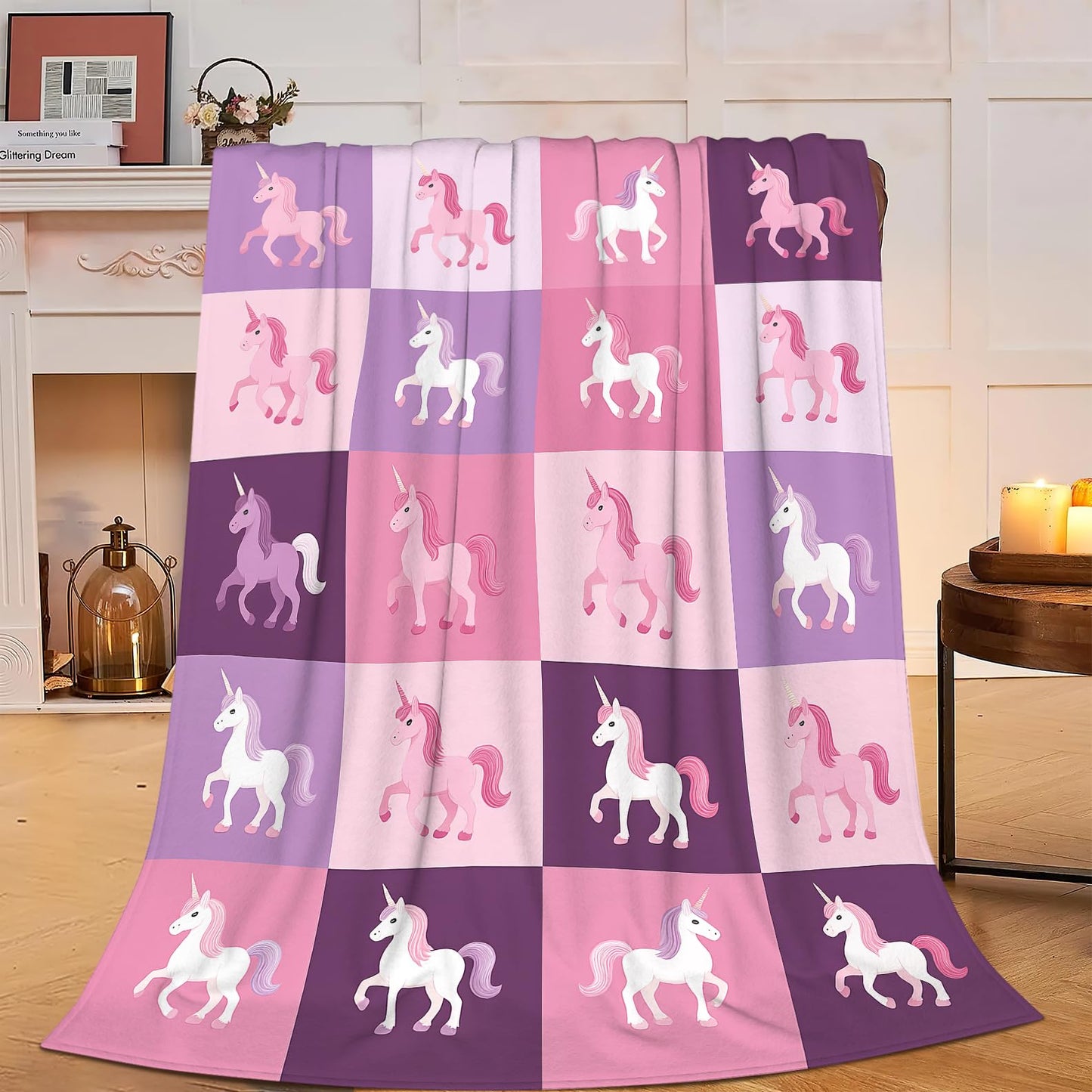 Soccer Blanket Super Soft Warm Fluffy Fleece Flannel Ball Sports Throw Blanket Cozy Fuzzy Plush Stuff Bedding Blankets Gifts for Teens Boys Kids Women Girls Adults 50"X40" BST326H