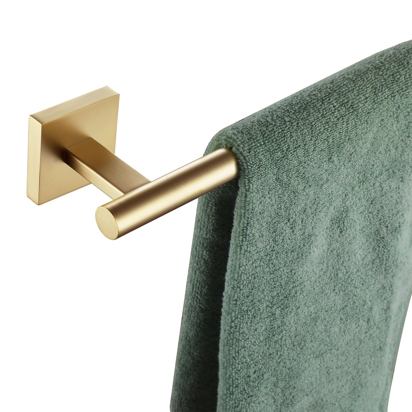KOKOSIRI Bathroom Towel Bars 16 Inch Towel Rail Matte Black 40CM Hand Towel Holder for Bath Kitchen Wall Stainless Steel B4005BK-L16 BST202