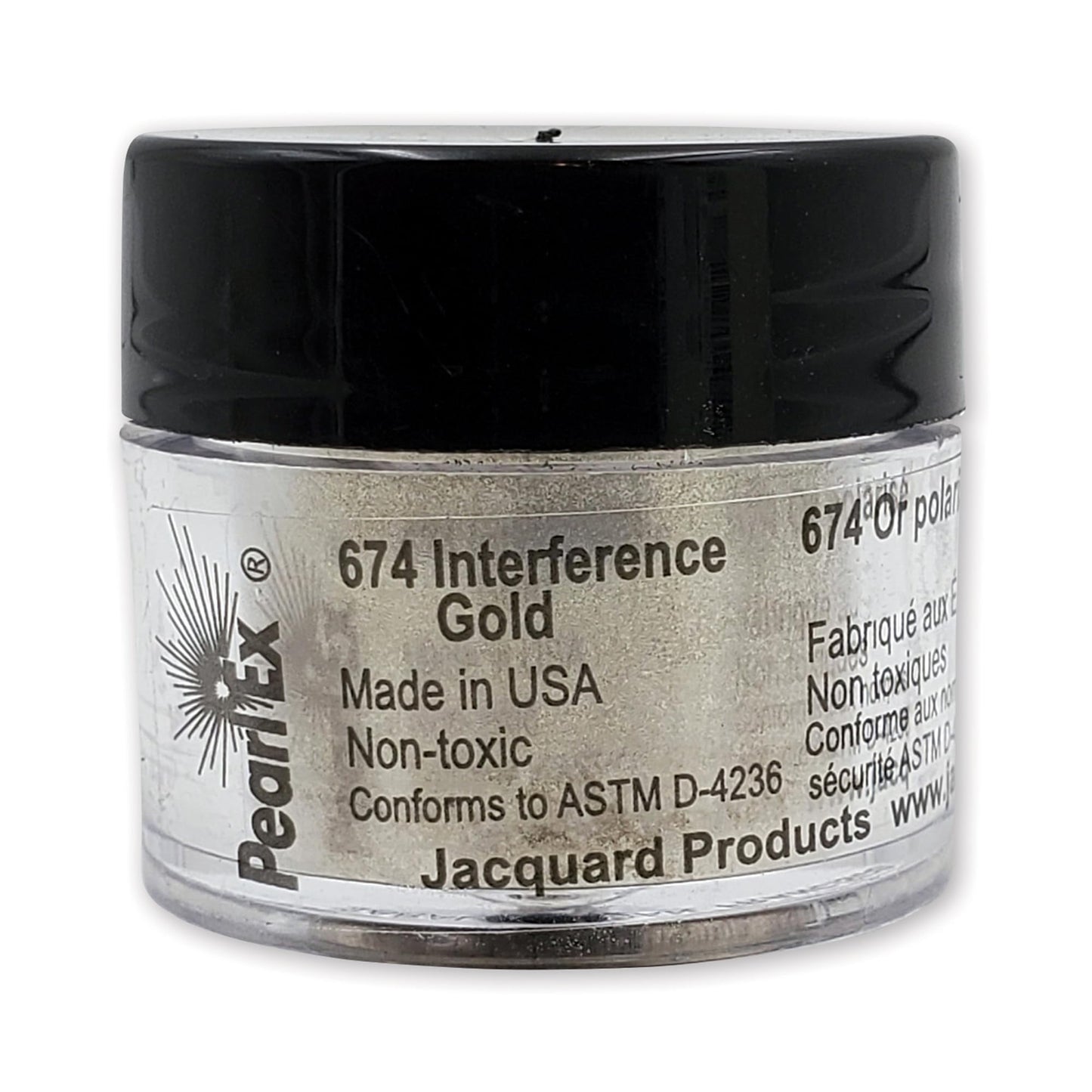 Jacquard Pearl Ex Pigment Powder 3 Grams Super Bronze - Loose Mica Powder for Epoxy Resin, Watercolors, Calligraphy Ink & Clay - Epoxy Pigment Powder - Epoxy Resin Color BST220