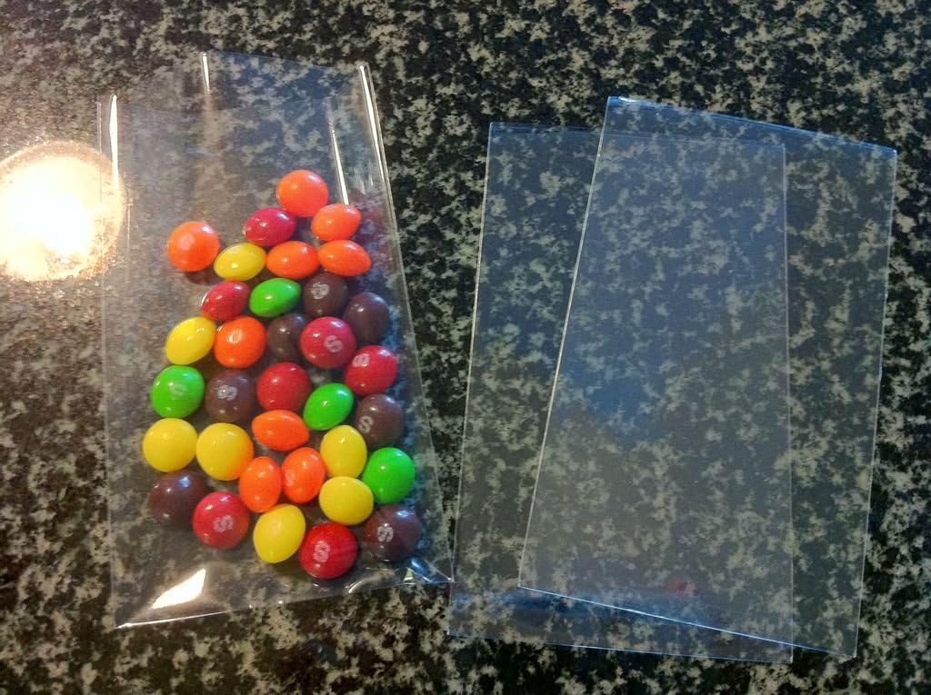 2000 Pcs 6x9 (O) Clear Flat Cello/Cellophane Bags Good for Bakery, Cookie, Candies BST220