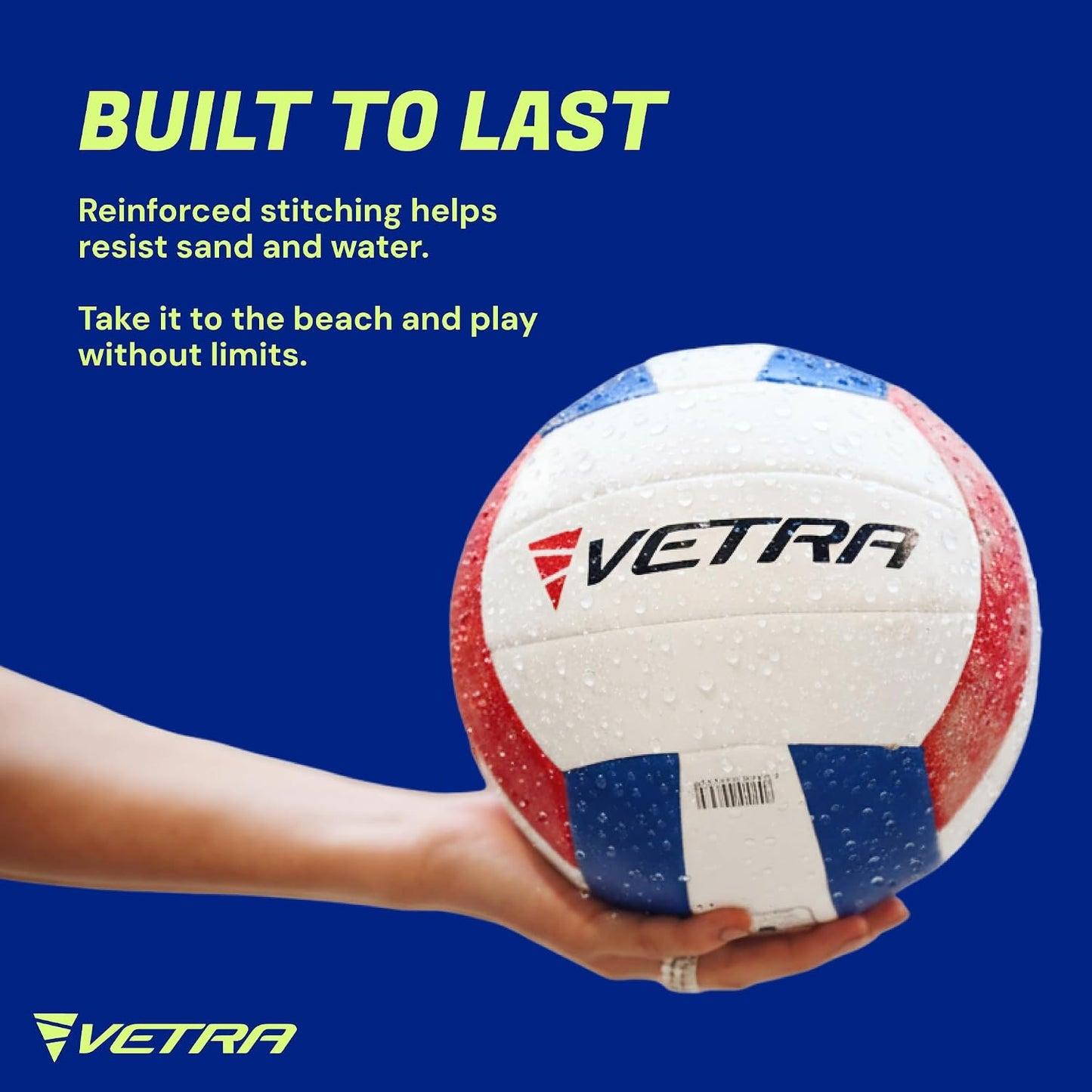 VETRA Premium, Soft Touch Volleyball, Official Size 5, Super Soft Volleyball Training Equipment for Professional & Recreational Use Practice, Sports & Outdoor, Women & Men WN420