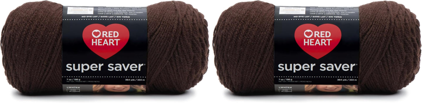 RED Heart Super Saver Yarn, Carrot BST326L