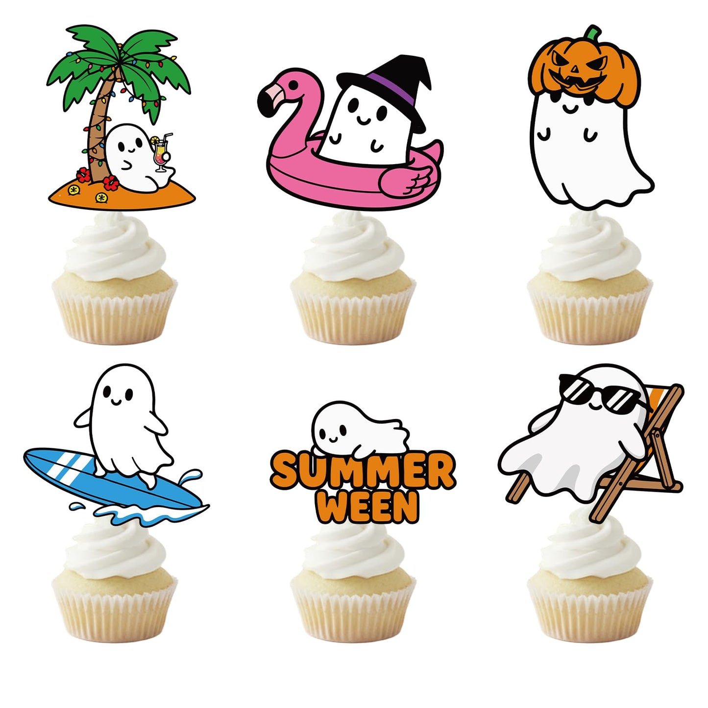 Baseball Birthday Party Decorotions - 24 PCS Ice Cream Drip Baseball Theme Cupcake Toppers, Boys Girls Sports Birthday Party Decorotions Supplies BST326L