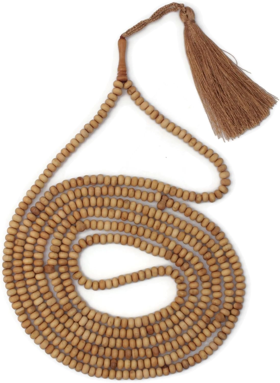 500 Beaded Lemon Wood Tasbih, Genuine Lemon Tree Tasbih, Prayer Beads Misbaha Tesbih Tasbeeh 4.5x6.5 mm BST220