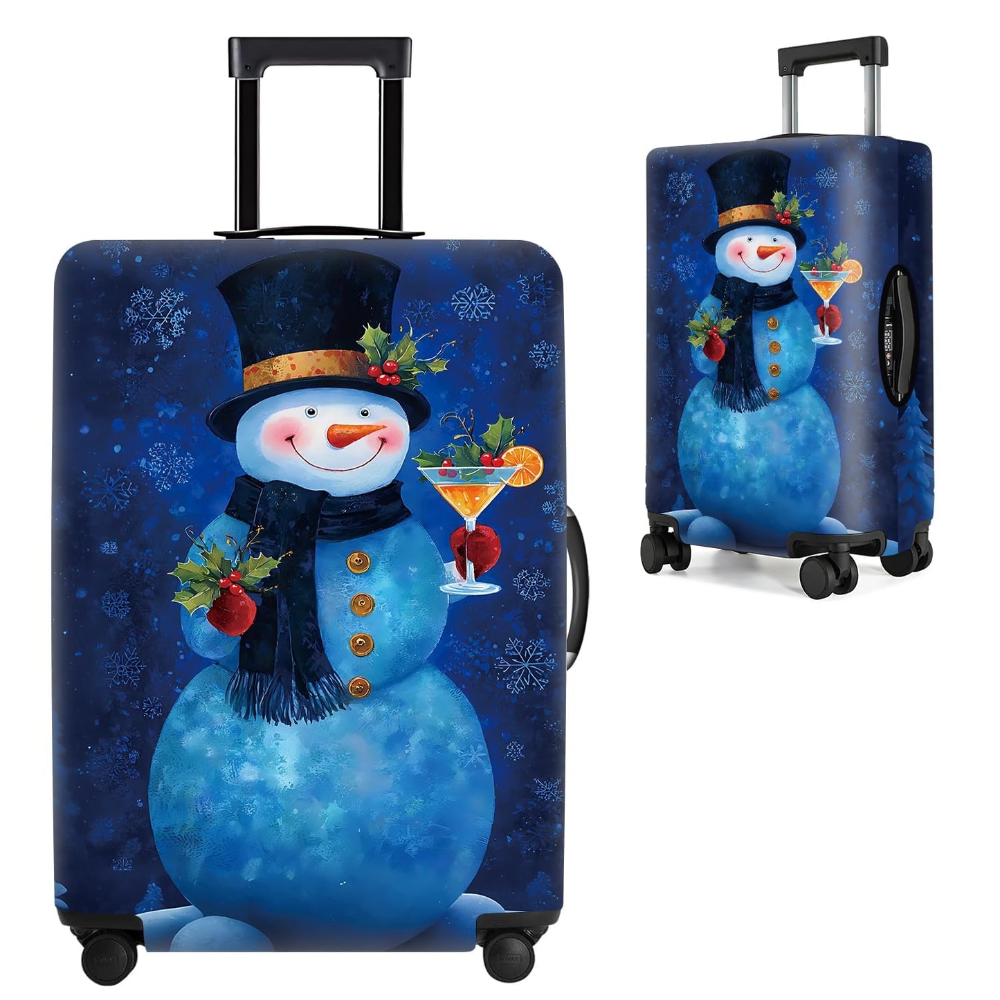 Colorful Abstract Art Luggage Cover – Vibrant Woman Face Design Suitcase Protector – Fits 32 to 34 Inch Travel Luggage,XL BST202