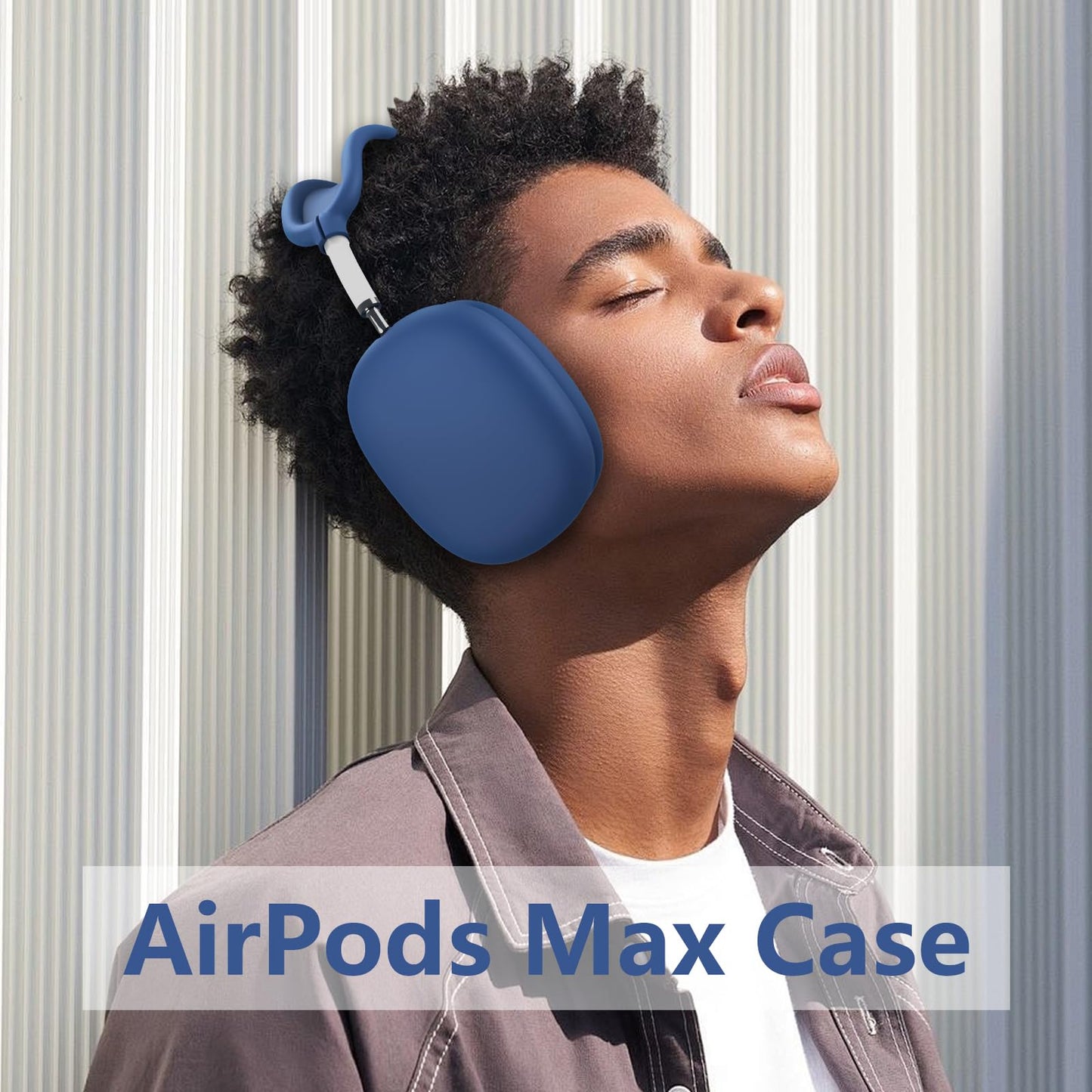 Case for Airpods Max Headphones, Ear Pad Case Cover/Ear Cups Cover/Headband Cover for AirPods Max 2 & 1 (USB-C/Lightning) (2026/2024/2020), Silicone for Apple Airpod Max 2,Accessories Cases,Deep Green WN420