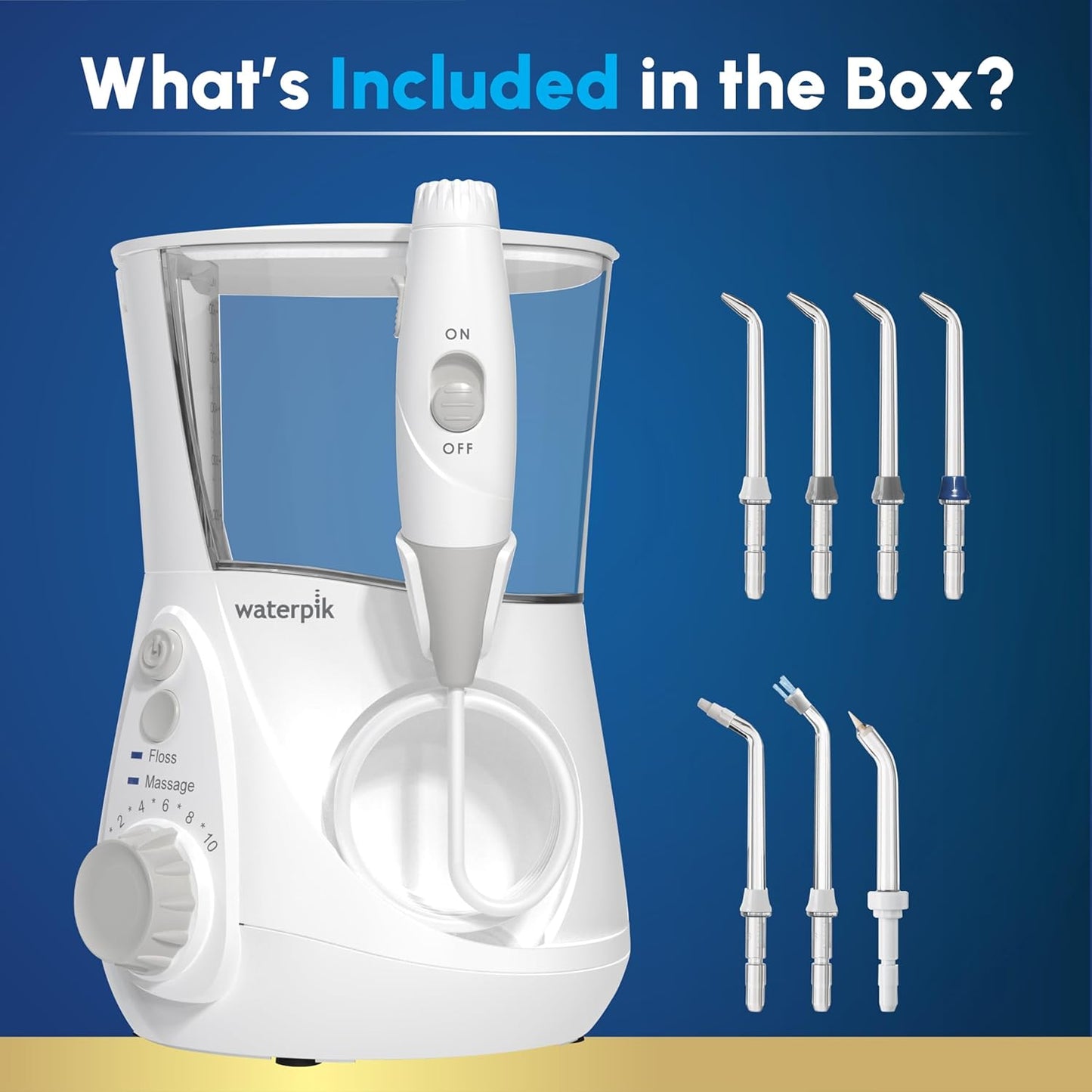 Waterpik Aquarius Water Flosser For Teeth Cleaning 101
