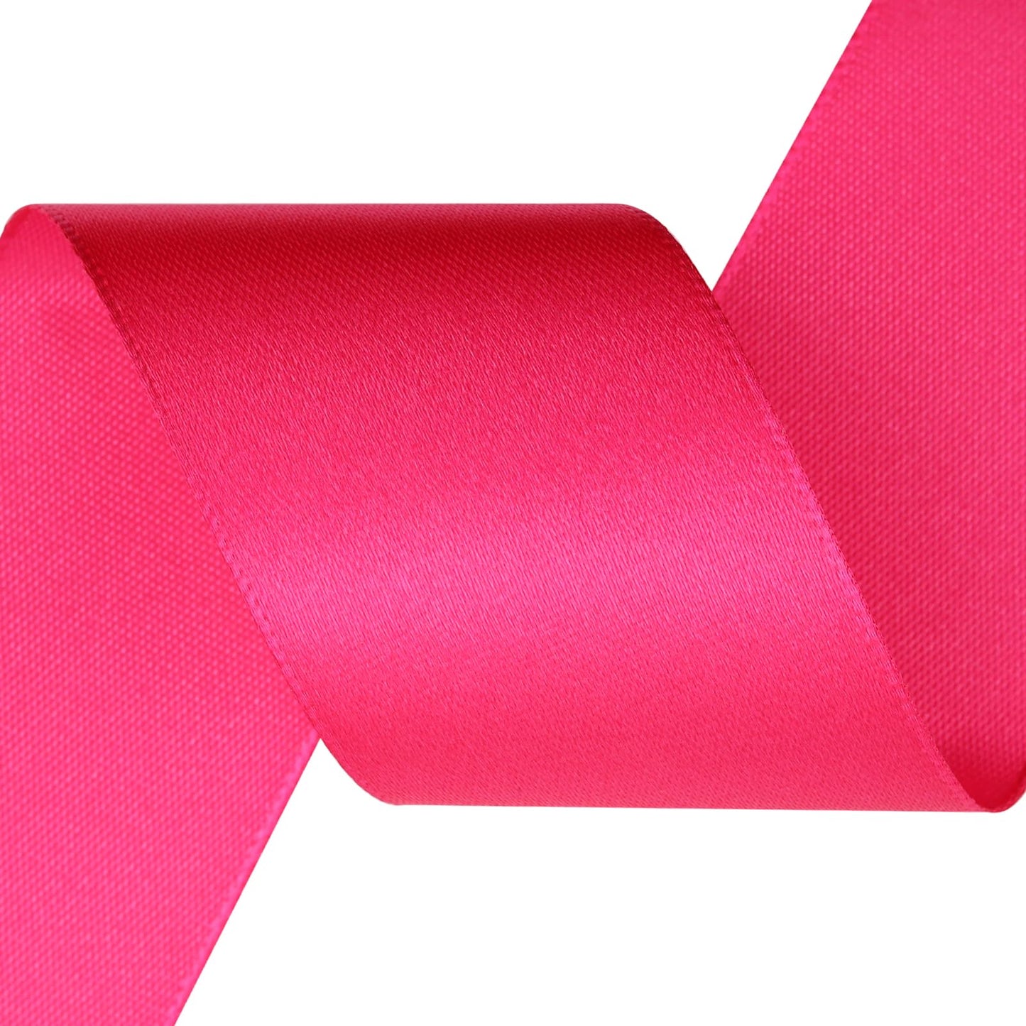 Brown Ribbon 1-1/2 Inch 50 Yards Satin Craft Ribbon BST220