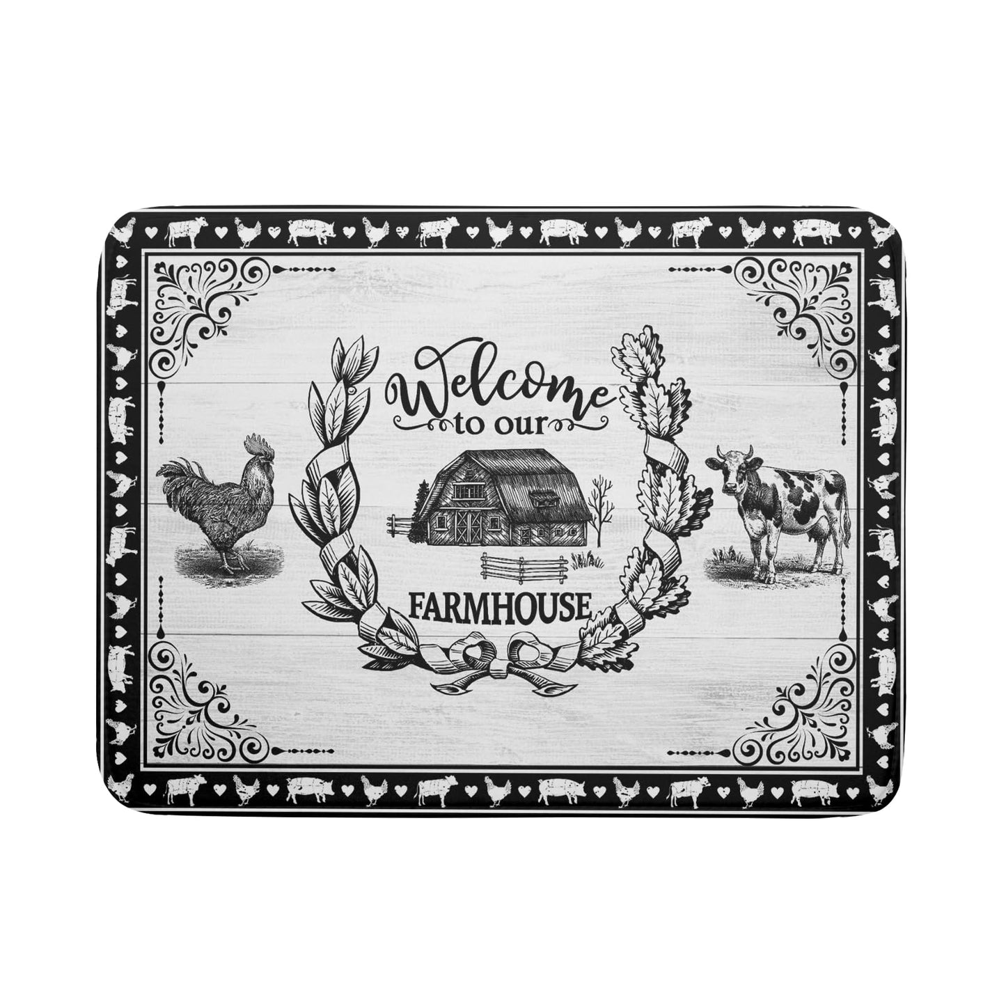 Fall Pumpkin Dish Drying Mat for Kitchen Counter Decor 18x24 Inch Halloween Thanksgiving Dish Drainer Mats Absorbent Reversible Dishes Pad BST220