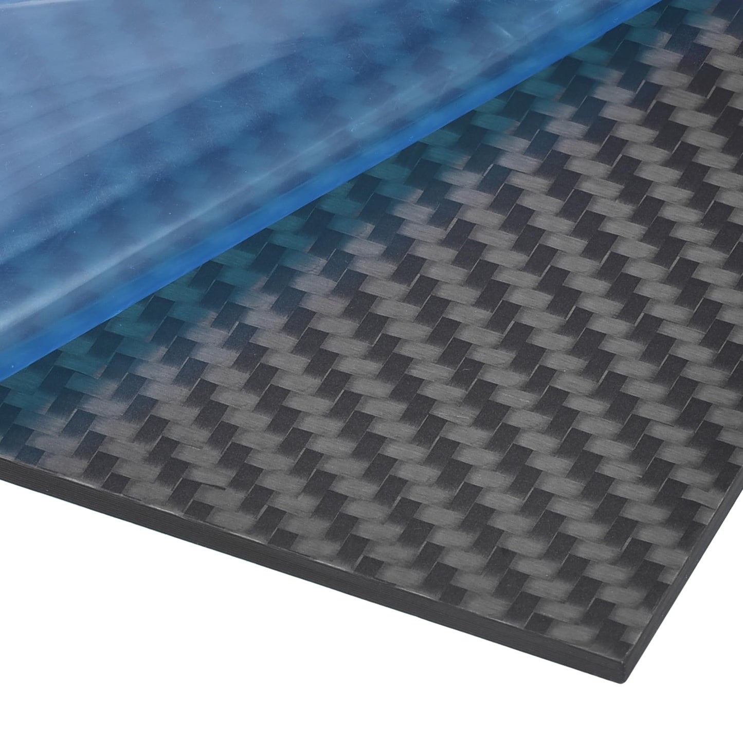 uxcell Carbon Fiber Plate Panel Sheets 250mm x 200mm x 0.5mm Laminate Plate Carbon Fiber Board (Plain Glossy) WN420