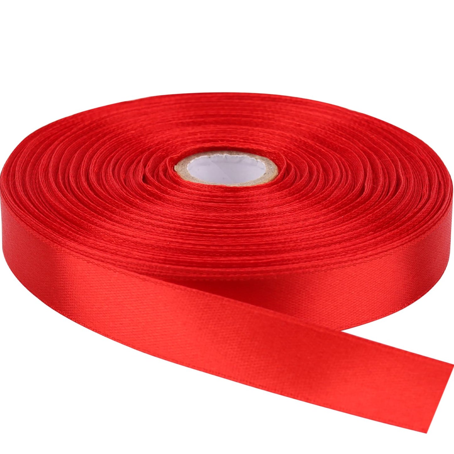 Single-Faced Sash Pink Ribbon - 1/2 Inch x 50 Yards Bulk Roll - Decorative Gift Wrapping, Crafting, Hair Bows, Wedding Party Decorations BST220