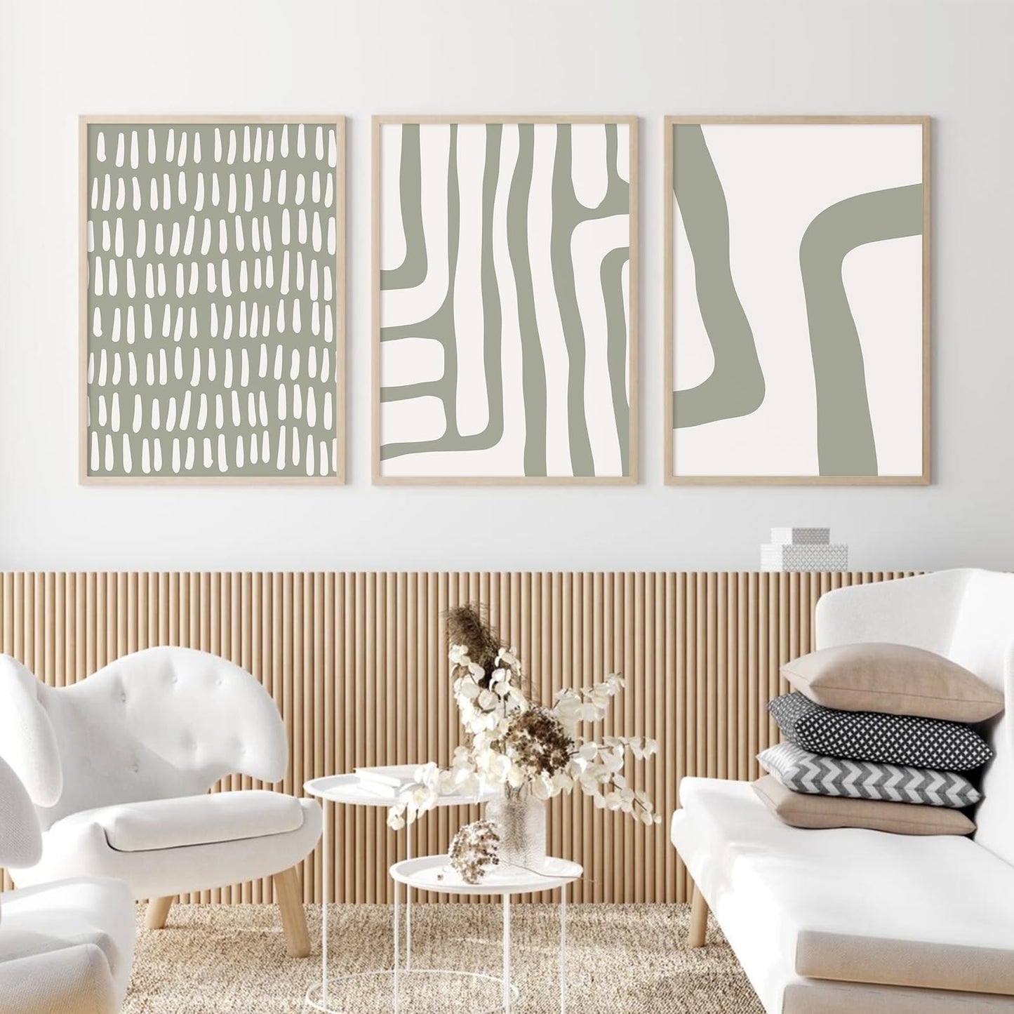 Matisse Abstract Wall Art Decor Pink Flower Canvas Pictures Picasso Aesthetic Wall Art Henri Matisse Prints Poster Abstract Flower Painting Market Artwork for Bedroom 12x16 Inch Unframed Set of 3 BST202